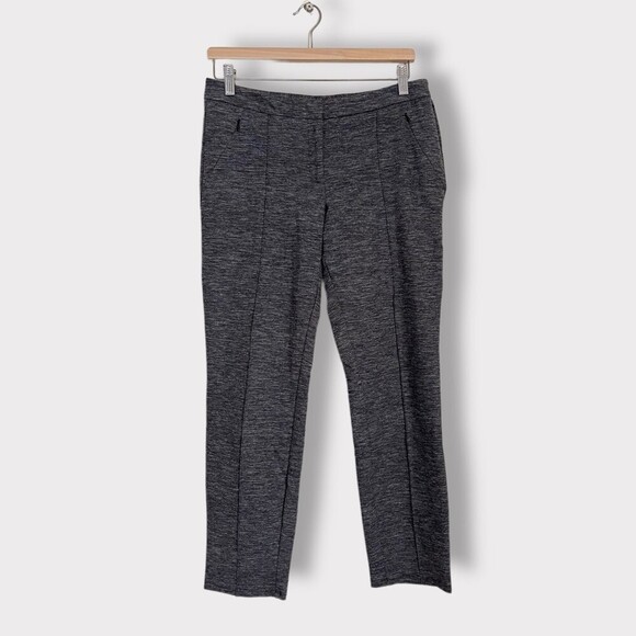 Anthropologie Pants - Anthropologie Grey Stretchy Cartonnier Dress Pants Cropped Size 8